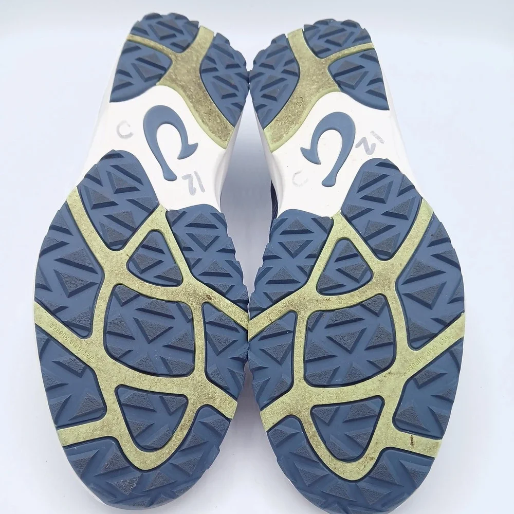 OluKai Miki Trainer Shoes Womens Size 9 Wide EU‎ 39 Blue Navy Teal Running Mesh